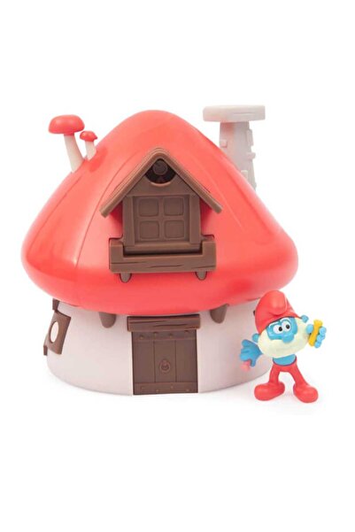 Aksoy Toys Şirinler Evi Oyun Seti Şakacı Şirin Ve Evi The Smurfs Figür Şakacı