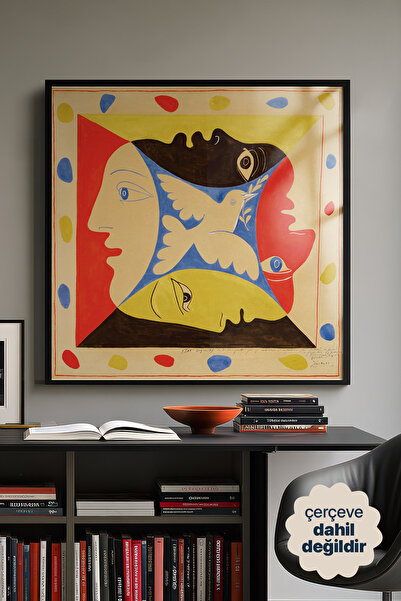 Persona Istanbul Pablo Picasso "Les Quatre Visages" - Sanat Posteri (Çerçevesiz)