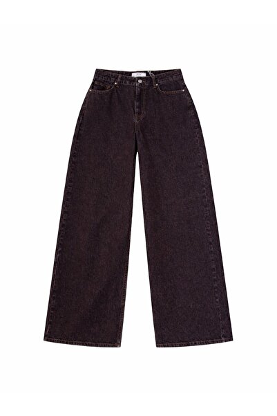 JDY Jeans mit weitem Bein JDYVERA Hohe Taille Weiter Beinschnitt Jeans