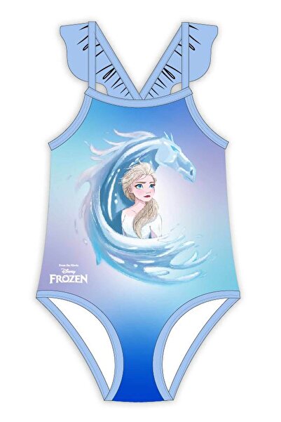 Disney Frozen One-piece swimsuit blue 2-7 years Quick-Drying 88% Polyester 12...