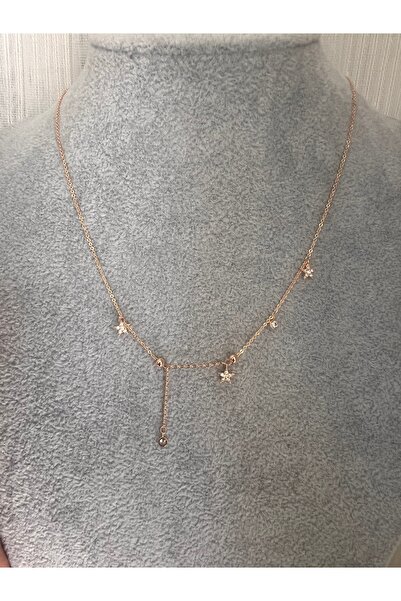 XUPING JEWELRY TuelaTaki/Xuping Jewelry Zirkon Taşlı Yıldız Figürlü Rose Gold...