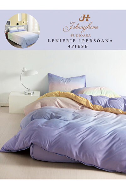 Pucioasa Set de lenjerie de pat din 4 piese cu design în degrade pastelat -P108