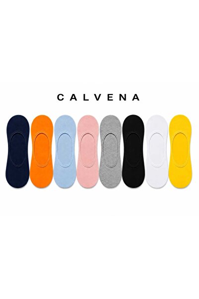 Calvena 8 أزواج من جوارب سوبا بابيت غير المرئية للسيدات