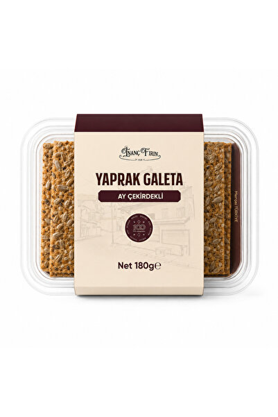 İNANÇ FIRIN Ay Çekirdekli Yaprak Galeta 180 Gr