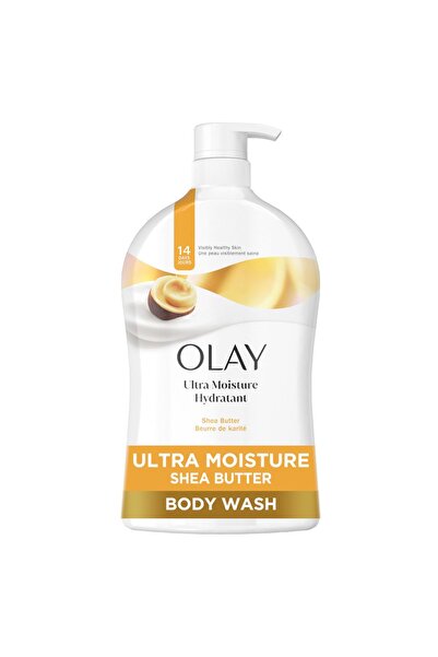 OLAY Gel de duș ultra-hidratant cu unt de Shea, 976 ml
