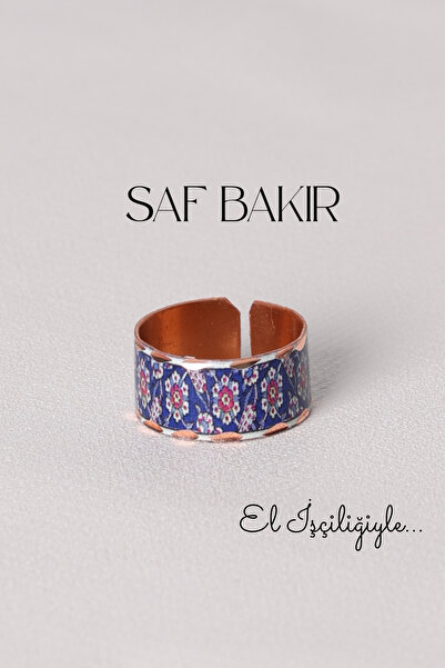 Store Copper Printed Handcrafted Ring