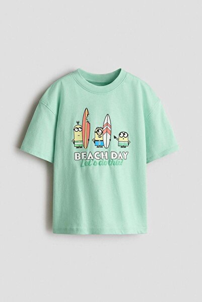H&M Printed oversized T-shirt