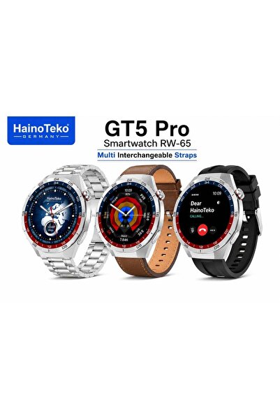 HAINOTEKO Haino Teko Germany GT5 Pro Smartwatch RW-65 - Bluetooth Calling Sma...
