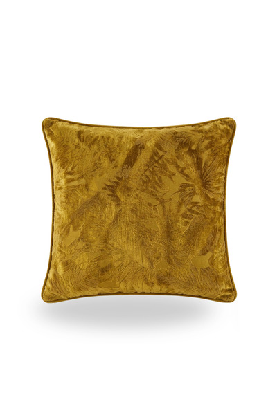 Lidoma Home أغطية وسائد مخملية بنمط استوائي - 45x45