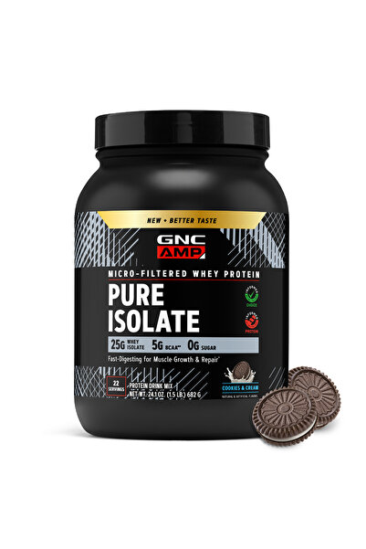 GNC Proteina Izolata din Zer cu Aroma de Biscuiti cu Crema 682g