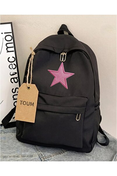 Toum Star Themed Printed School, Classroom, Course Backpack