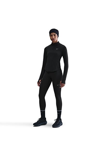 Nike W NK TEMPO SWSH HBR DF HZ TOP HV2842-010 Μαύρο L
