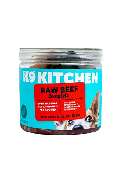 The K9 Kitchen Beef Raw Complete Dog Food