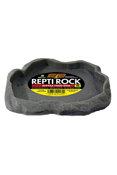 ZooMed Zoo Med Combo Repti Rock Reptile Food Dish Medium