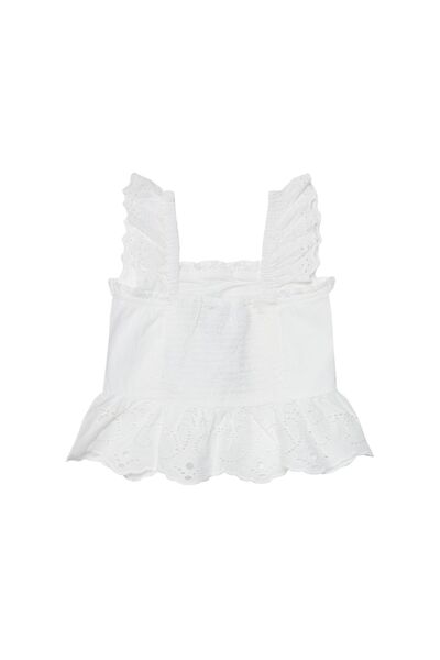 Guess Top de fată J5GH14WBHO0 Alb