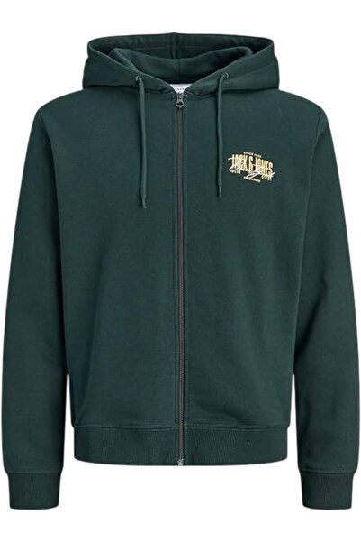 Jack & Jones JACK &JONES Aero Sweat Φούτερ με φερμουάρ - 12298494-Σκάραβα