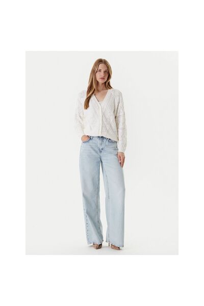 Guess Cardigan de damă W5YR55Z2ZK2 Alb