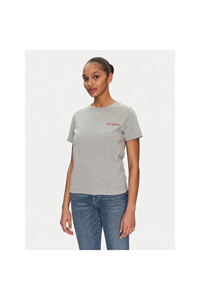 Guess Γυναικείο T-shirt W5RI04I3Z14 Γκρι