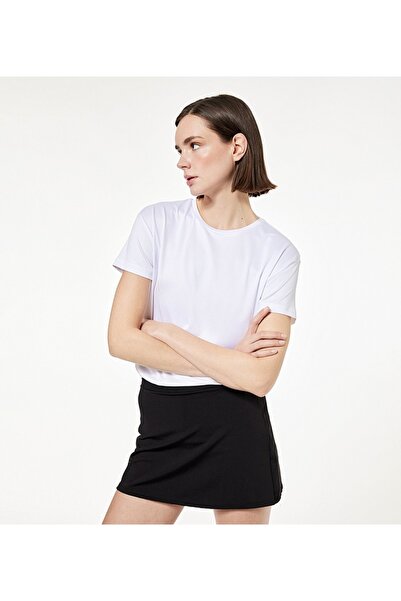 Koton White Tshirt 7Wak10041Nk