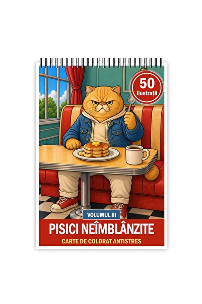 Legendary Gifts Carte de colorat, 40 de ilustrații Demonic Kitties - Volumul I