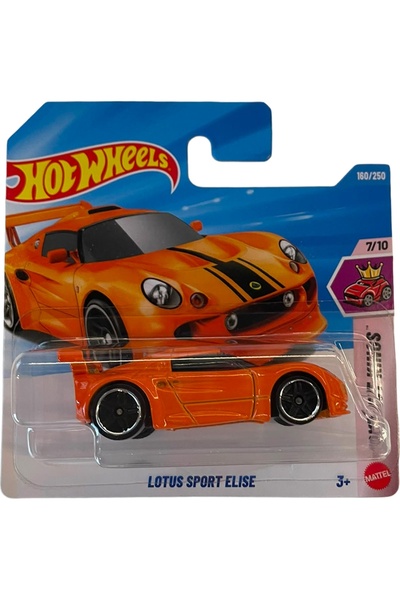 HOT WHEELS لوتس سبورت إليز - سيارة لعبة معدنية من سلسلة كومباكت كينجز الخاصة