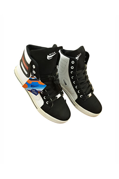 GENERAL Casual men's boots in black and white