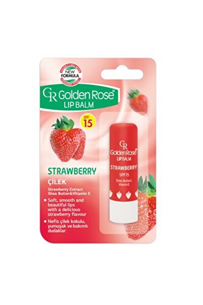 Golden Rose LIP BALM STRAWBERRY SPF 15 4.6G