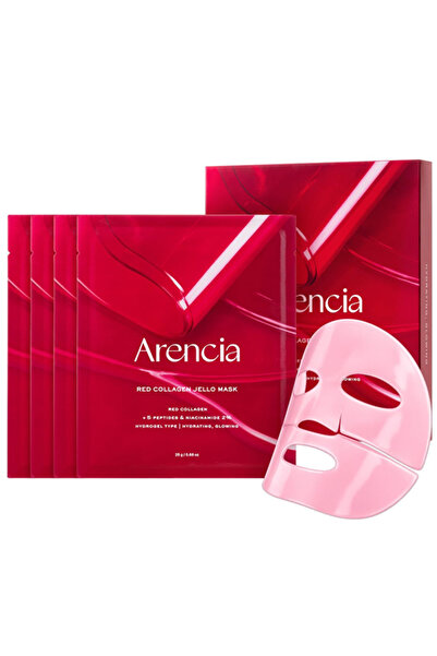 Arencia Red Collagen Jello Mask 25g (4ea)