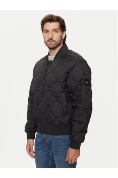 Tommy Hilfiger Geacă bomber bărbați MW0MW37341 Negru