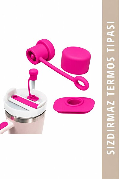 Stanley Quencher 1,18 Pipetli Termos Uyumlu 1 Set 3 Parça Sızdırmaz Set Aksesuar