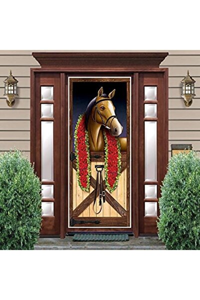 Yıldızan Beistle 53386 Door Trim, 2-Piece, 30" X 6" Multicolor 366376