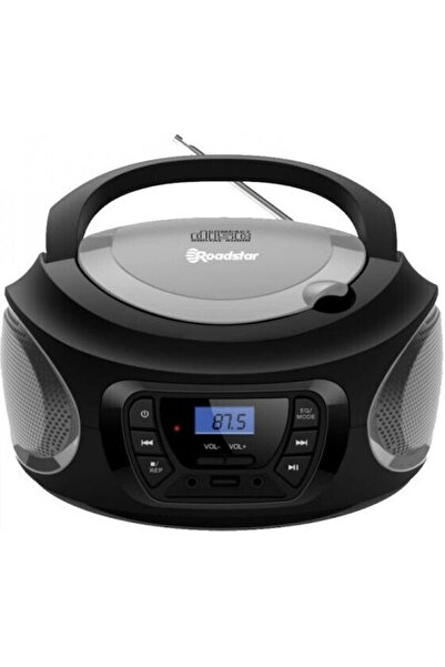 Roadstar CDR-365U Φορητό Σύστημα Ήχου με CD, MP3, USB, Ραδιόφωνο, Ασημί. Κωδι...