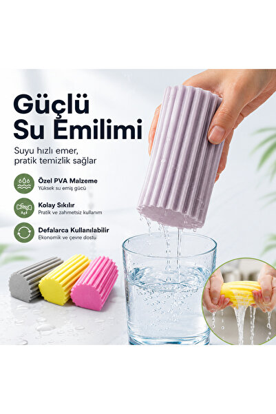 PVA Çok Amaçlı Araç Oto Yıkama Temizleme Süngeri