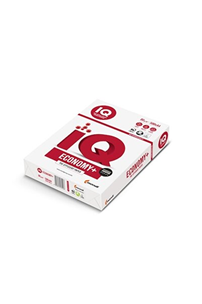 Mondi Hârtie copiator IQ Economy Plus, A4, 80g/mp, 500 coli/reamă