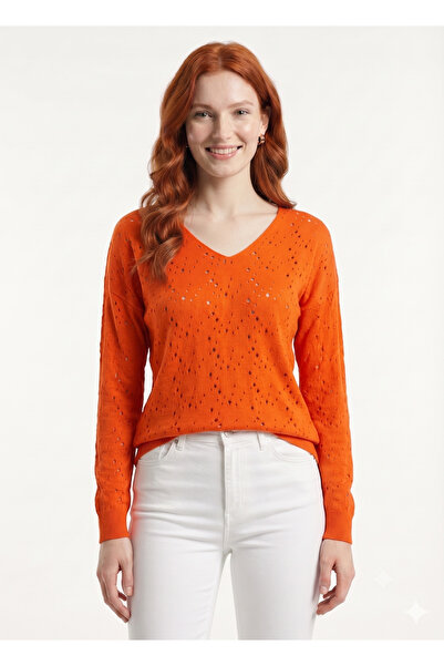 Neden Tekstil Sweaters - Orange - Regular fit