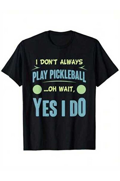 Astogria13 تي شيرت مضحك، مطبوع عليه عبارة "In Pickleball Oh Wait" مع رسومات ك...