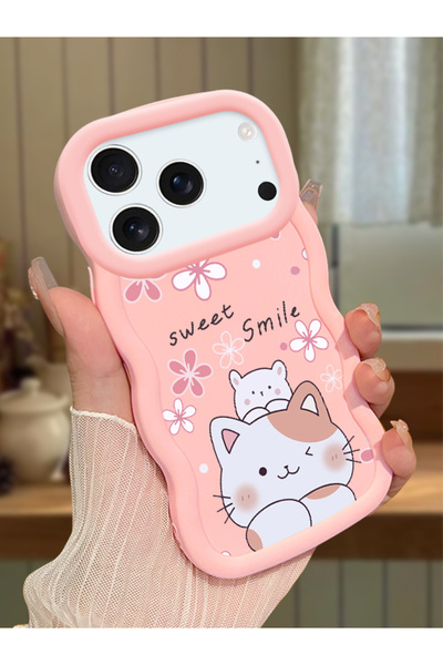 Hontinga iPhone 17/18 Pro Compatible Case with Camera Protector Pink Silicone...