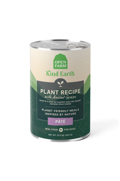 open Farm Kind Earth Plant-Based Recipe Wet Dog Food In Can 354G