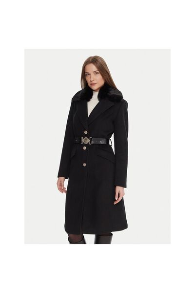 Guess Palton de tranziție pentru femei W5BL25W2672 Negru