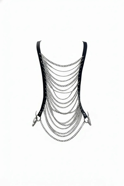Angels Passion Multi-Layered Chain Detailed Body Accessory