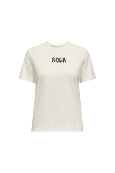 ONLY Tricou de damă 15307412 Crem