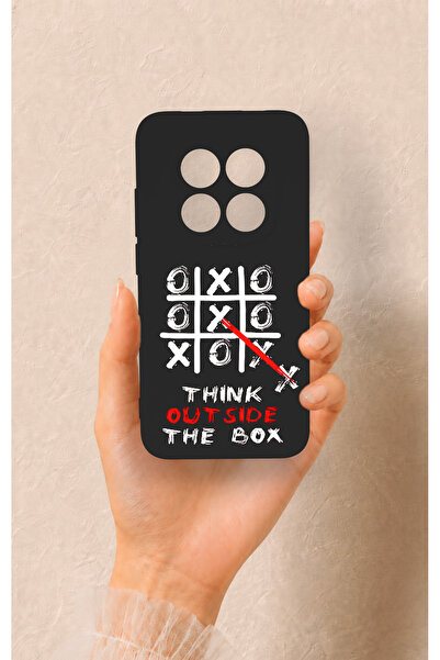 Vip Case Redmi Note 15 Pro 5G Uyumlu Out Side The Box Desenli Silikon Kılıf