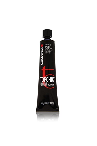 GOLDWELL Top Chic, Vopsea de păr permanentă, 5GB Șaten deschis auriu, 60 ml