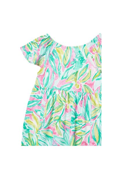 United Colors of Benetton Rochie de vară pentru fete 34VAGV010 Multicoloră