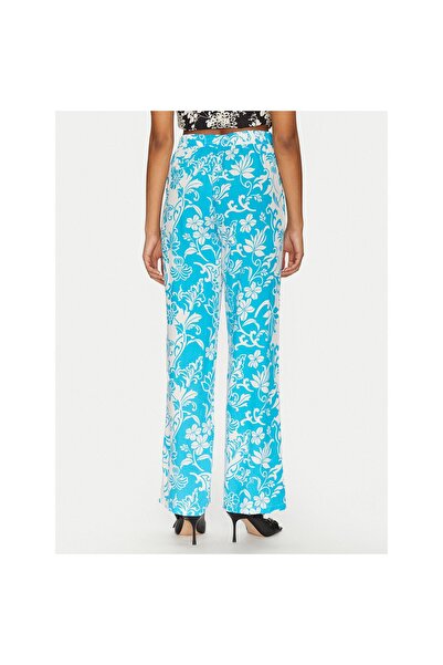 Gaudi Pantaloni de damă din material textil 511BD25025 Albastru