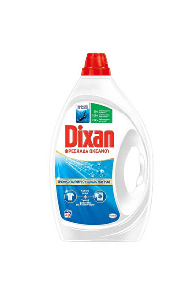 Dixan ΥΓΡΟ ΠΛΥΝΤΗΡΙΟΥ GEL 48μεζ. - (2,16lit) (ΦΡΕΣΚΑΔΑ ΩΚΕΑΝΟΥ)