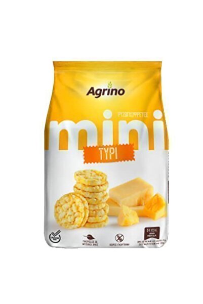 AGRINO ΡΥΖΟΓΚΟΦΡΕΤΕΣ MINI 50gr - (ΤΥΡΙ)