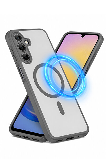 Nezih Case Samsung Galaxy A55 Uyumlu Magsafe Sarj Destekli Mat Görünümlü Şık ...