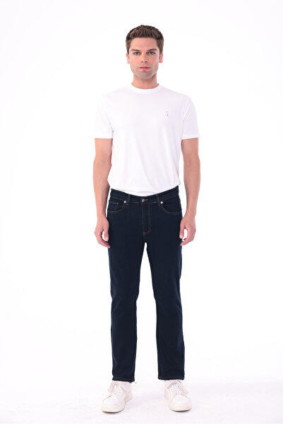 blayn jeans بنطلون جينز رجالي من القطن المرن غير اللامع، مقاس عادي