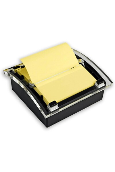Post-it Transparent Pop up Note Paper Dispenser with Continuous Paper Changea...